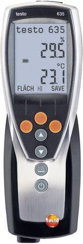 Testo 635-1 Feuchte- und Temperatur-Messgerät mit Taupunkt- und Schimmelwarnanzeige - Bild 1