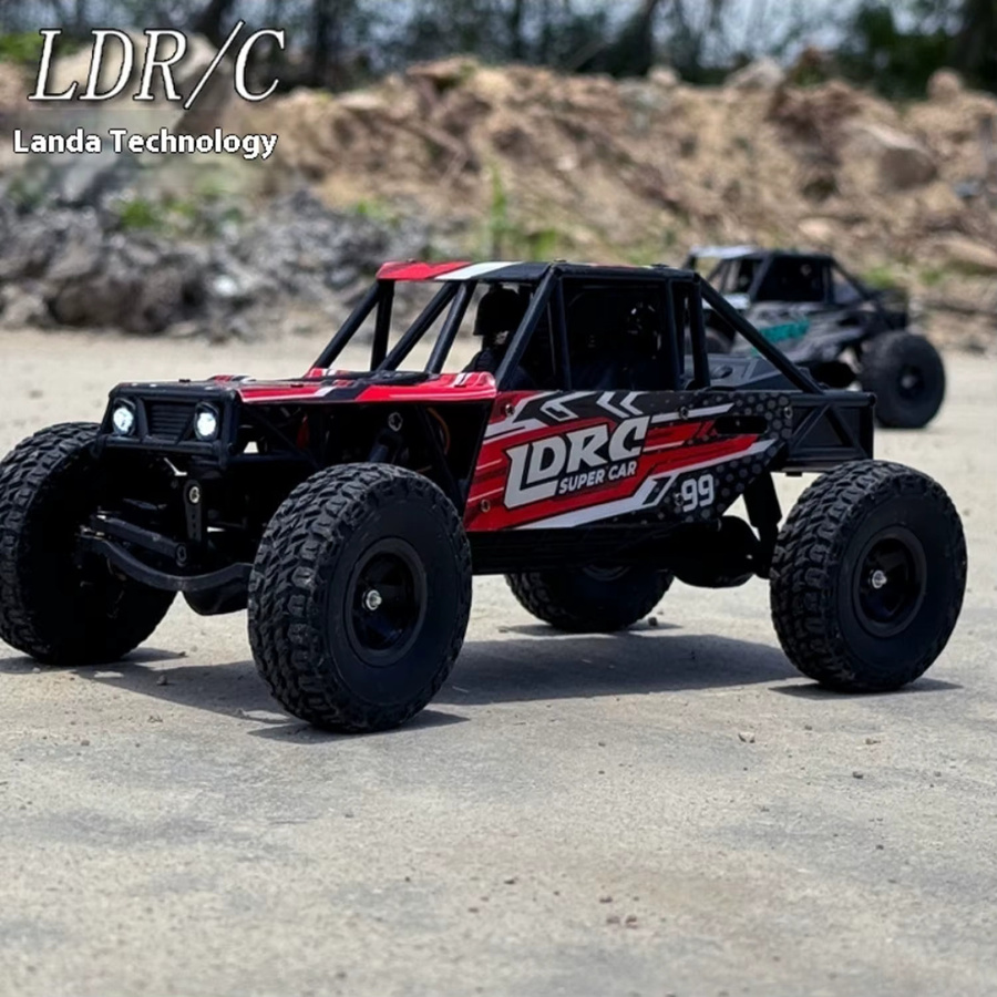 LDRC LD18499 Kletterauto, ferngesteuertes Raupenfahrzeug, 1:18, 4x4 - Bild 3
