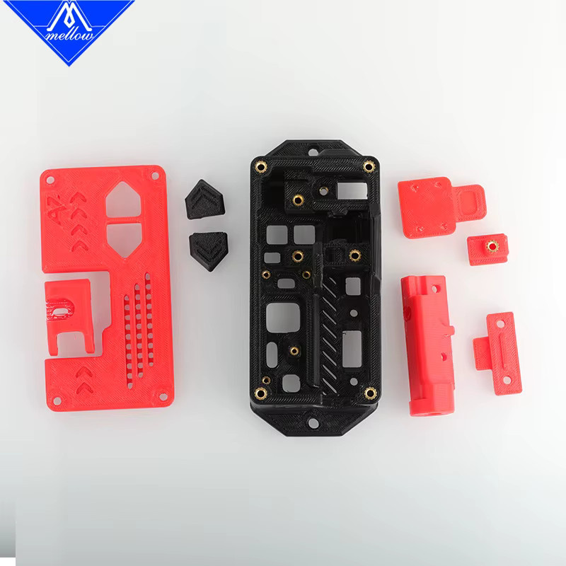 Mellow AZ LLL Filamentpuffer in Rot für FDM 3D-Drucker mit automatischer Filamentzuführung und Brucherkennung für Voron Vzbot Hevort - Bild 2