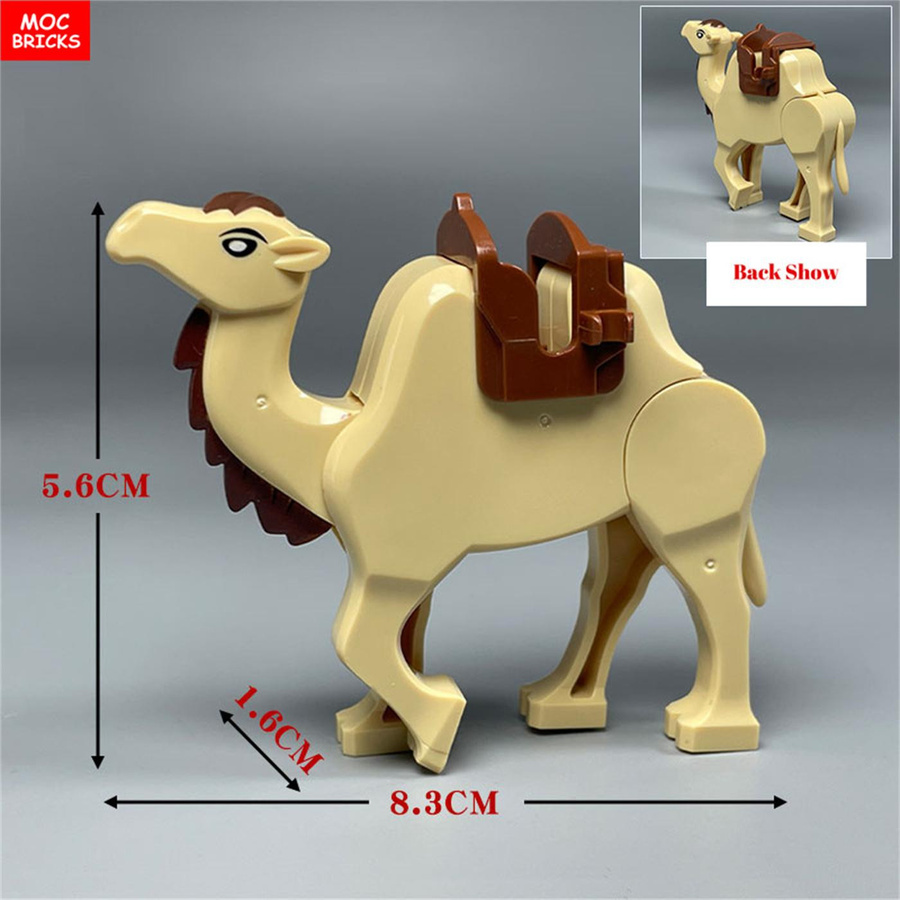 Yiran toy Bausteine Figur Kamel Wüsten Erkundung 5-teiliges Set - Bild 2