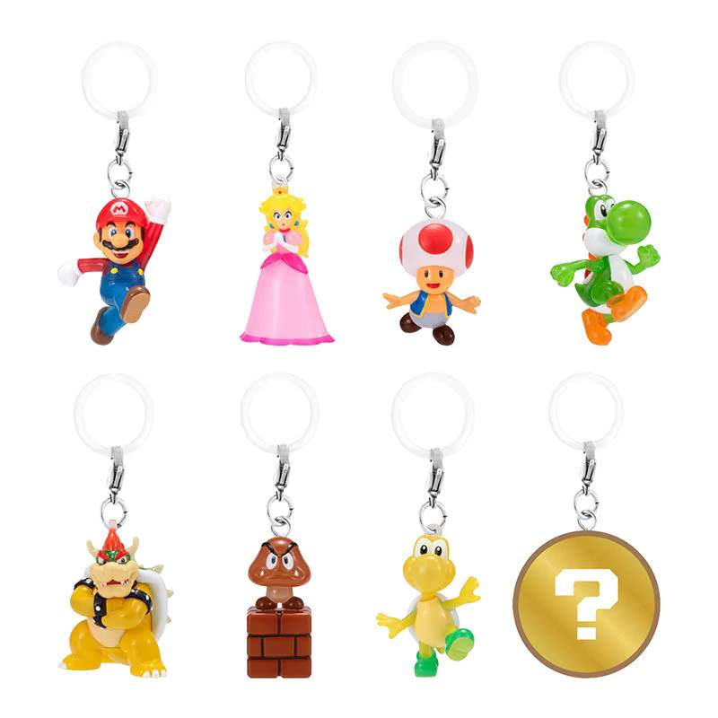 Bandai Super Mario Gashapon Serie 2 Schlüsselanhänger, ab 6 Jahren - Bild 3