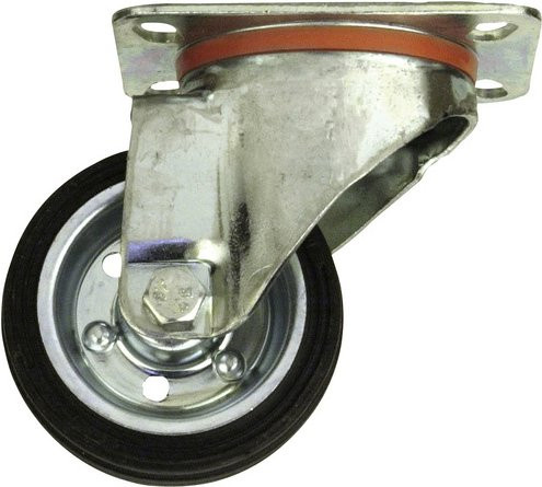 Connex Lenkrolle aus verzinktem Stahl in Silber - Bild 1