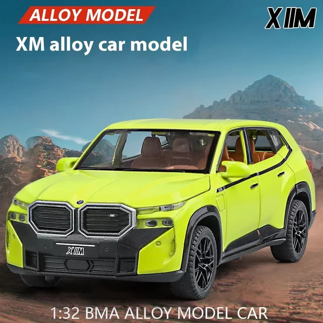 WELLY BMW XM Offroad Geländewagen, Modellauto, 1:32, Metall, mit Licht und Sound - Bild 1