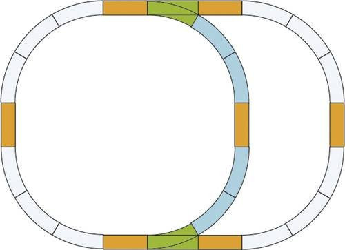 Piko Gleis Ergänzungs-Set 35302G 600mm