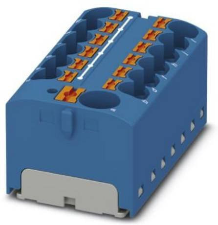Phoenix Contact Verteilerblock Blau 3273880 8 Stück - Bild 1