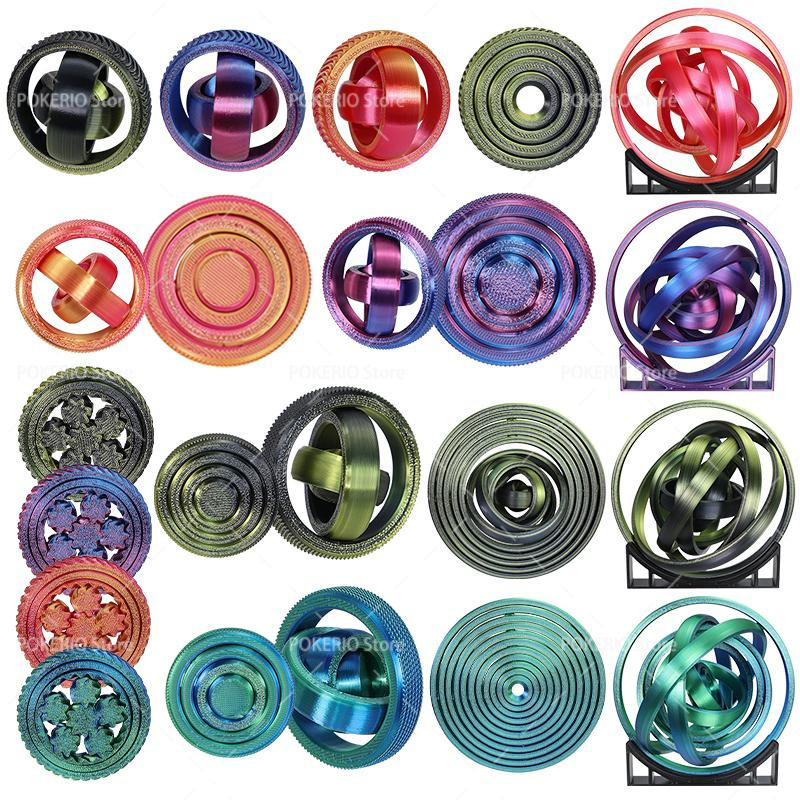 Yiran toy 1 3D Fidget Spinner Rotierende Kugel Spielzeug - Bild 3