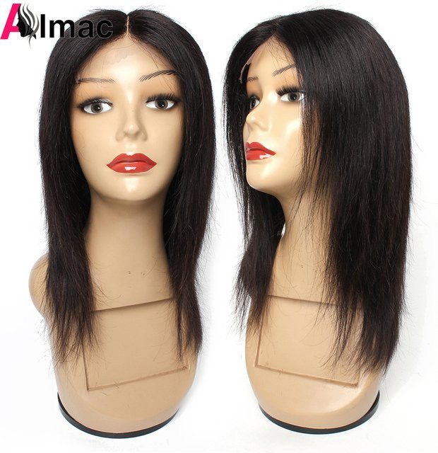 Almac Lace Closure Perücke, Brasilianisches Remy Echthaar, Damen - Bild 1