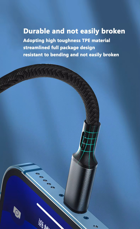 PD 30W USB-C Schnellladegerät für iPhone in Schwarz - Bild 5