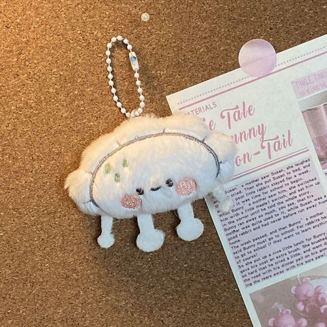 Linyi toy Essen Knödel Plüsch Schlüsselanhänger, Puppe, ab 2 Jahren - Bild 1