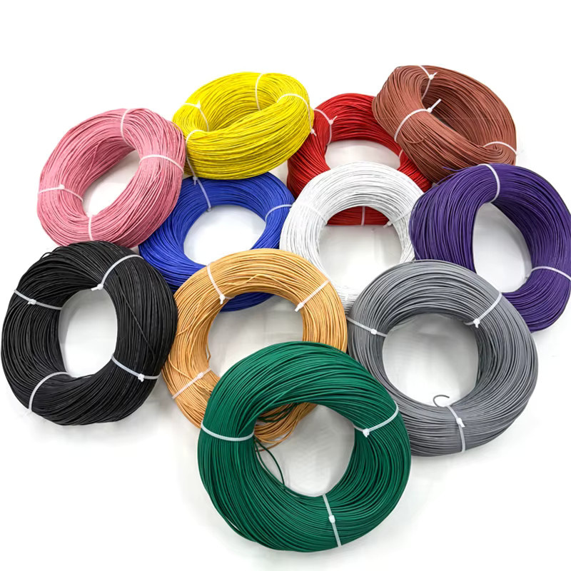 Flexibles UL3239 Silikonkautschuk-Kupferdraht Kabel in Orange und Multicolour, verzinnt und isoliert für DIY-Elektronik und LED-Beleuchtung - Bild 6