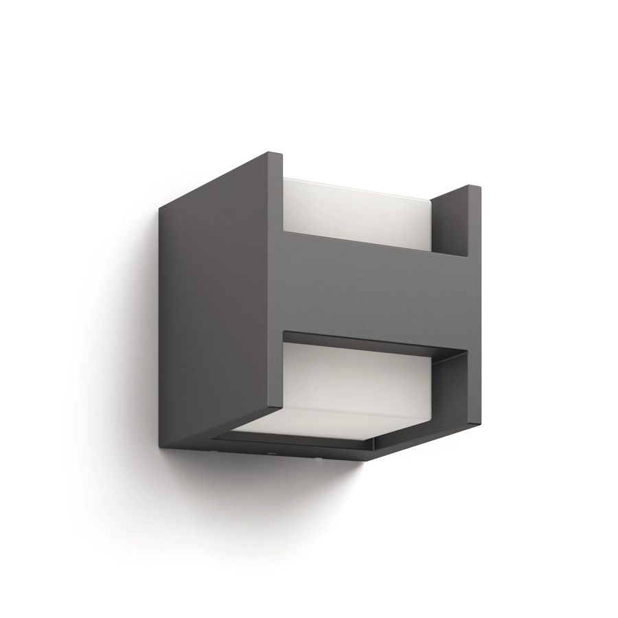 Philips Arbour LED Außenwandleuchte Up/Down in Anthrazit - Bild 2