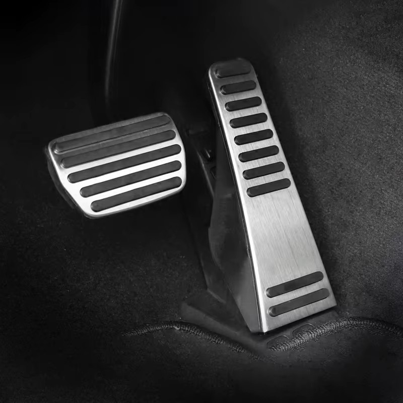 YaLumei Pedal-Abdeckung Set für Volvo XC60 XC90 S90 V90 in Silber - Bild 2