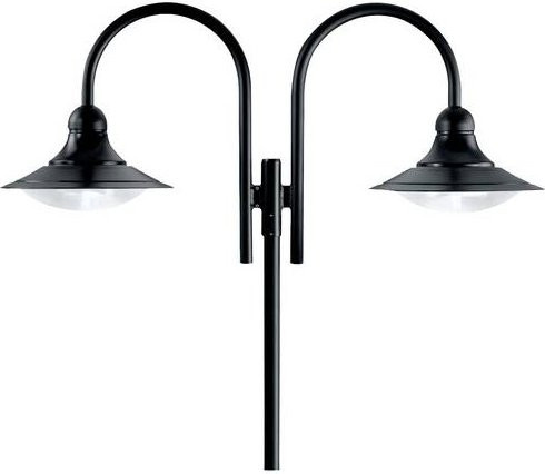 Trilux Mastaufsatz 2930300 09310/3/76-II aus Metall in Schwarz - Bild 1