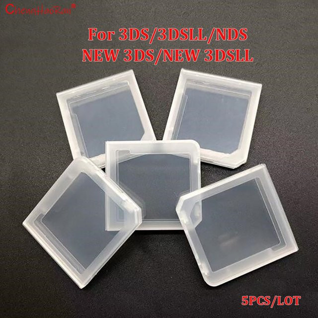 ChengHaoRan Speicherkarte Aufbewahrungsbox für Nintendo 3DS, 3DSLL, New 3DS, New 3DSLL und NDS, transparent - Bild 1