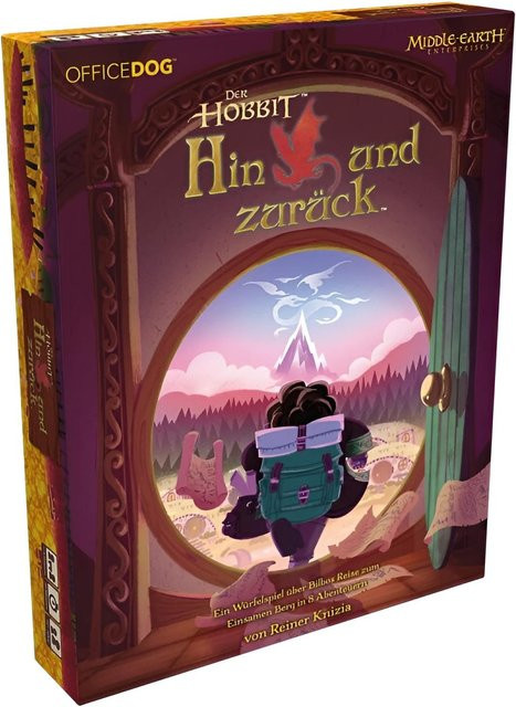 Asmodee Der Hobbit: Hin und zurück, Familienspiel, Grundspiel - Bild 1