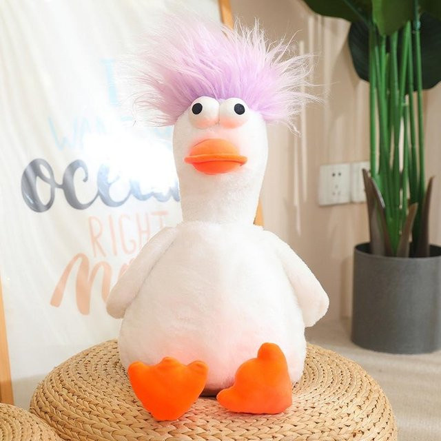 Kreative Zieh-Entenpuppe, Plüschtier, Entenkükenpuppe, 40cm - Bild 1