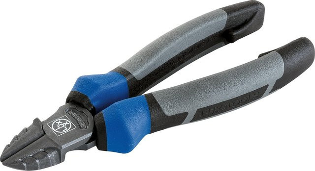 LUX-TOOLS Seitenschneider Professional aus gehärtetem Stahl in Blau, Länge: 145 mm - Bild 1