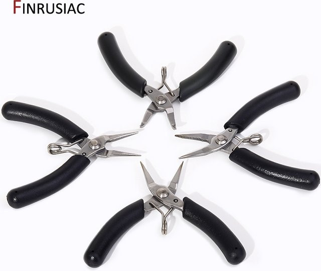 FINRUSIAC Schmuck-Werkzeugset mit Crimpzange und Drahtschneider für die DIY-Armbandherstellung aus Metall - Bild 1