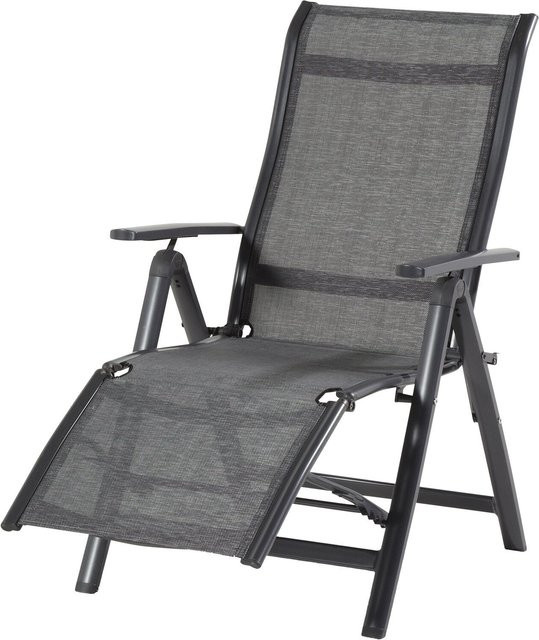 Hartman Alice Comfort Relaxsessel in Xerix/Anthrazit aus Aluminium und Textilene, B/T/H: 70 x 67 x 45 cm - Bild 1