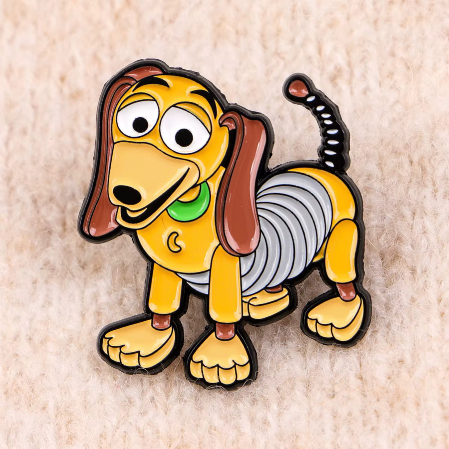 Disney Brosche, Roboter-Emaille, Cartoon-Hund, Bunt, Damen - Bild 2