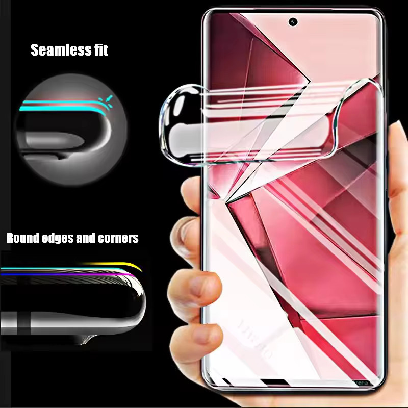 3er-Set Hydrogel Display Schutzfolie für Realme GT 5 2 7 Pro Master Edition GT 7T Neo 5 6 SE in Transparent - Bild 2