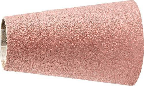PFERD Korund Schleifhülse GSB Konisch A80 für universelle Anwendungen, 100 Stück, Durchmesser: 22-36 mm, Höhe: 60 mm - Bild 1