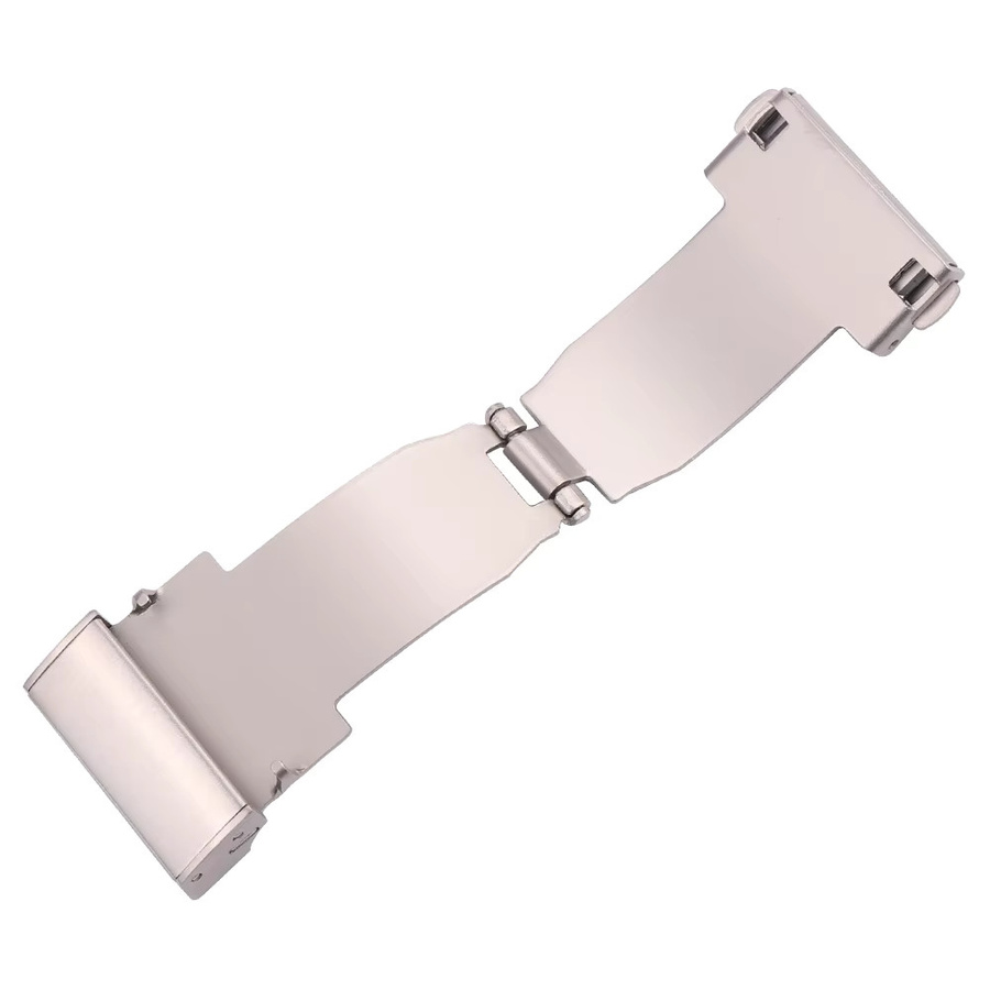 HENGRC Uhrenarmband-Schnalle, Edelstahl, silber, Unisex - Bild 2