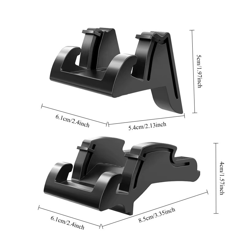 Multifunktions-Navigationshalterung aus Silikon für Tesla Model Y und Model 3/3+, Mittelkonsole in Schwarz - Bild 6