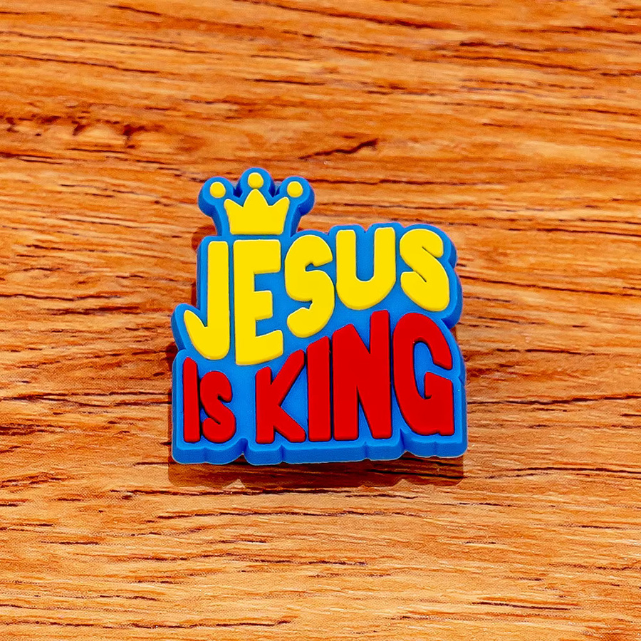 Schuh Charms Jesus, PVC, Unisex - Bild 4