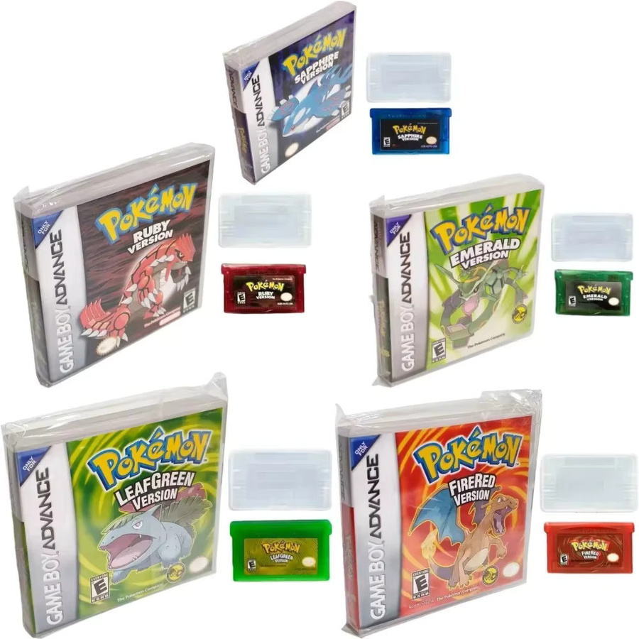 Bandai Pocket Monsters Videospielkassette für GBA in verschiedenen Farben - Bild 1