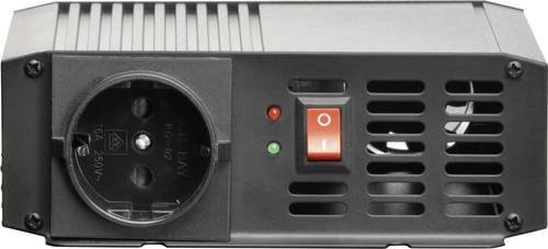 Voltcraft Wechselrichter PSW 300-24-G 300W 24 V/DC zu 230 V/AC reine Sinuswelle in Schwarz - Bild 1