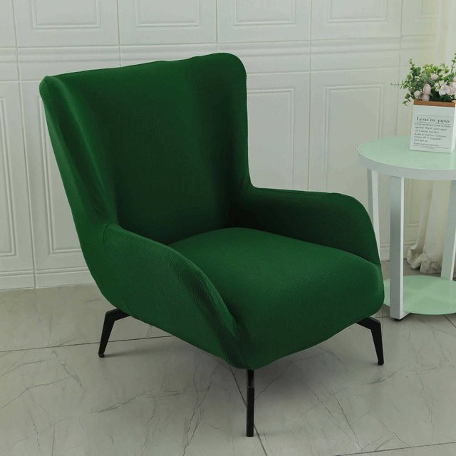 Yiran Furniture Elastischer Sofabezug als Universal-Vollbezug mit Karomuster in Grün, Breite: 52 cm, Tiefe: 52 cm - Bild 1
