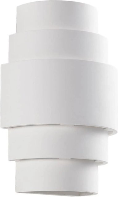 Lindby Wandleuchte Marit Modern in Weiß aus Gips und Ton, 1-flammig, E14 - Bild 1