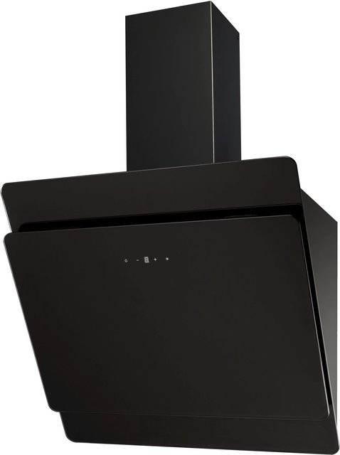 PKM Dunstabzugshaube S3-60 ABTZ in Schwarz und Edelstahl mit Energieeffizienzklasse A - Bild 1