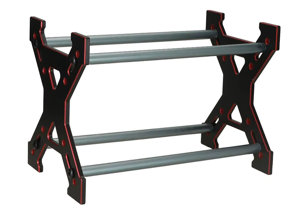 Ajrc Radreifen Halter Aluminium legierung für RC Raupen wagen - Bild 1