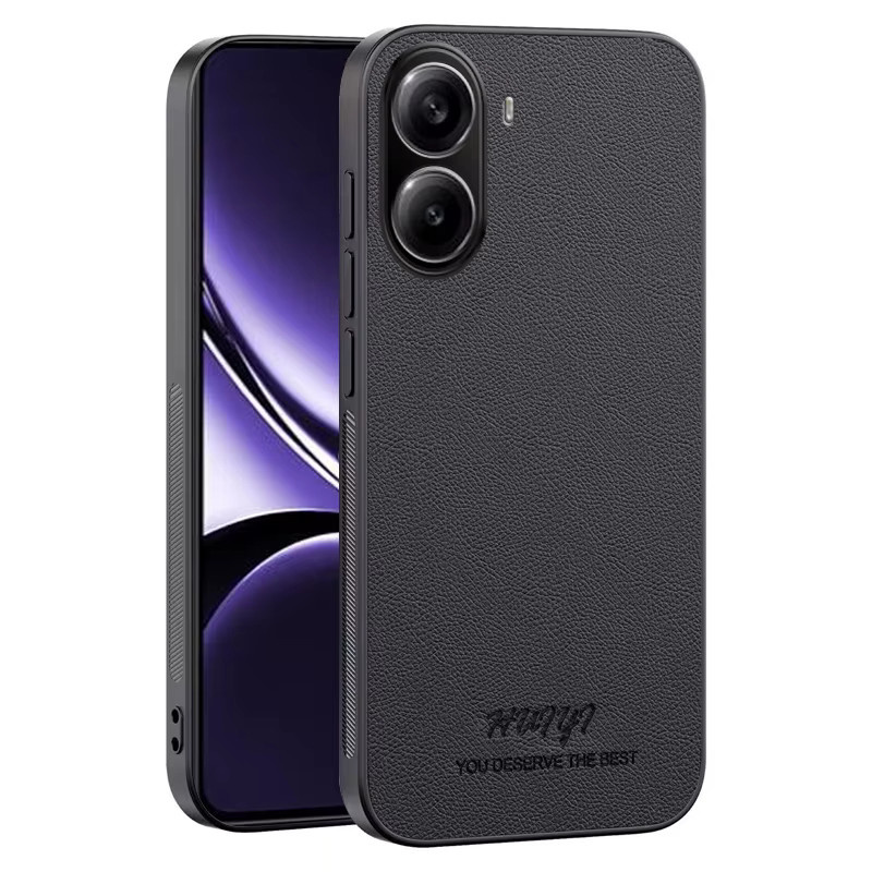 Xiaomi Silikonhülle mit matter Litschi-Textur aus Leder für POCO X7 X6 X5 X3 Pro X3 NFC M7 M6 M4 Pro in Blau und Schwarz - Bild 3