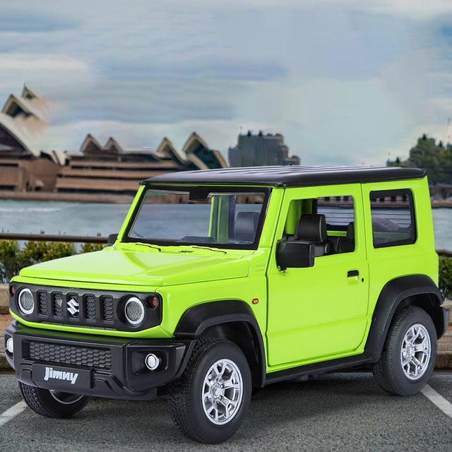 Maisto Suzuki Jimny, Automobil Modell, 1:24, Metall, Schwarz - Bild 1