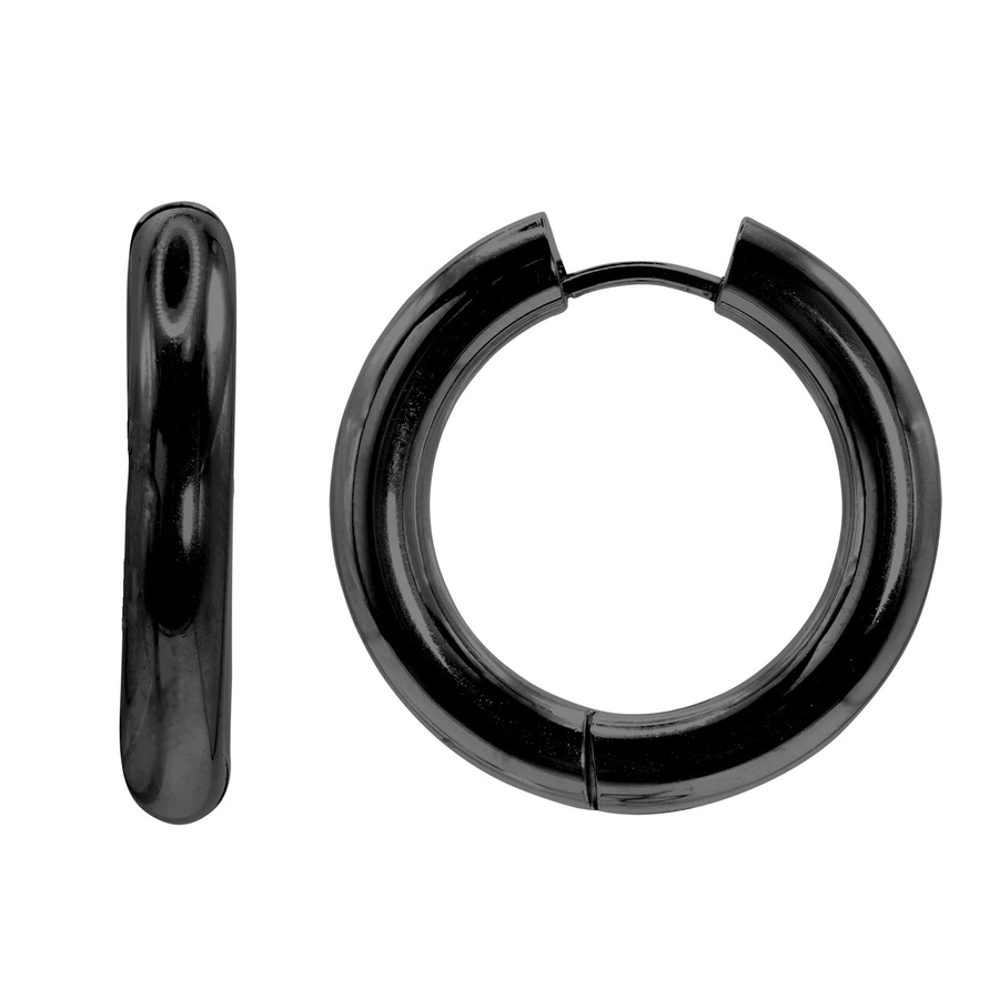 Ohrringe Zosim, Gold, Schwarz, Unisex - Bild 1