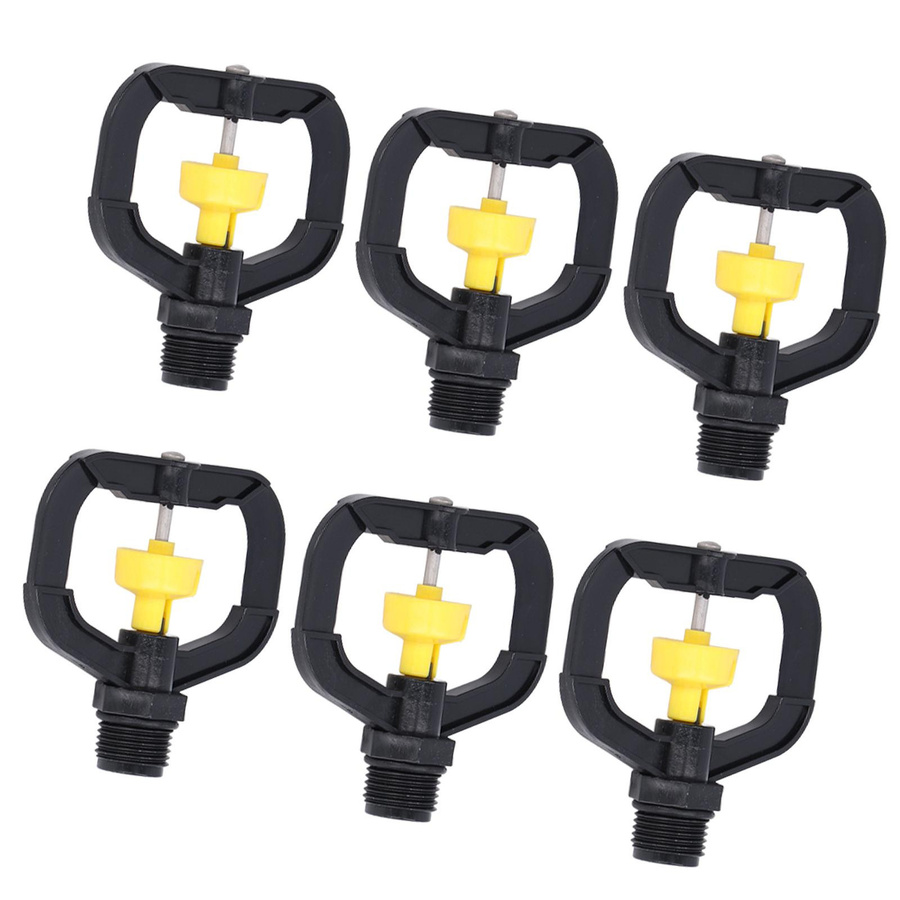 Neoglint 12er Set rotierende Bewässerungssprinkler aus Kunststoff mit G1/2-Außengewinde für Garten, Hof und Rasen - Bild 7