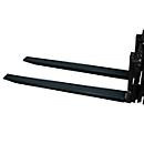 Bauer Südlohn Gabelverlängerung GG 100/45 aus Stahl, Schwarzgrau, Länge: 1800 mm, Breite: 100 mm, Höhe: 45 mm - Bild 3
