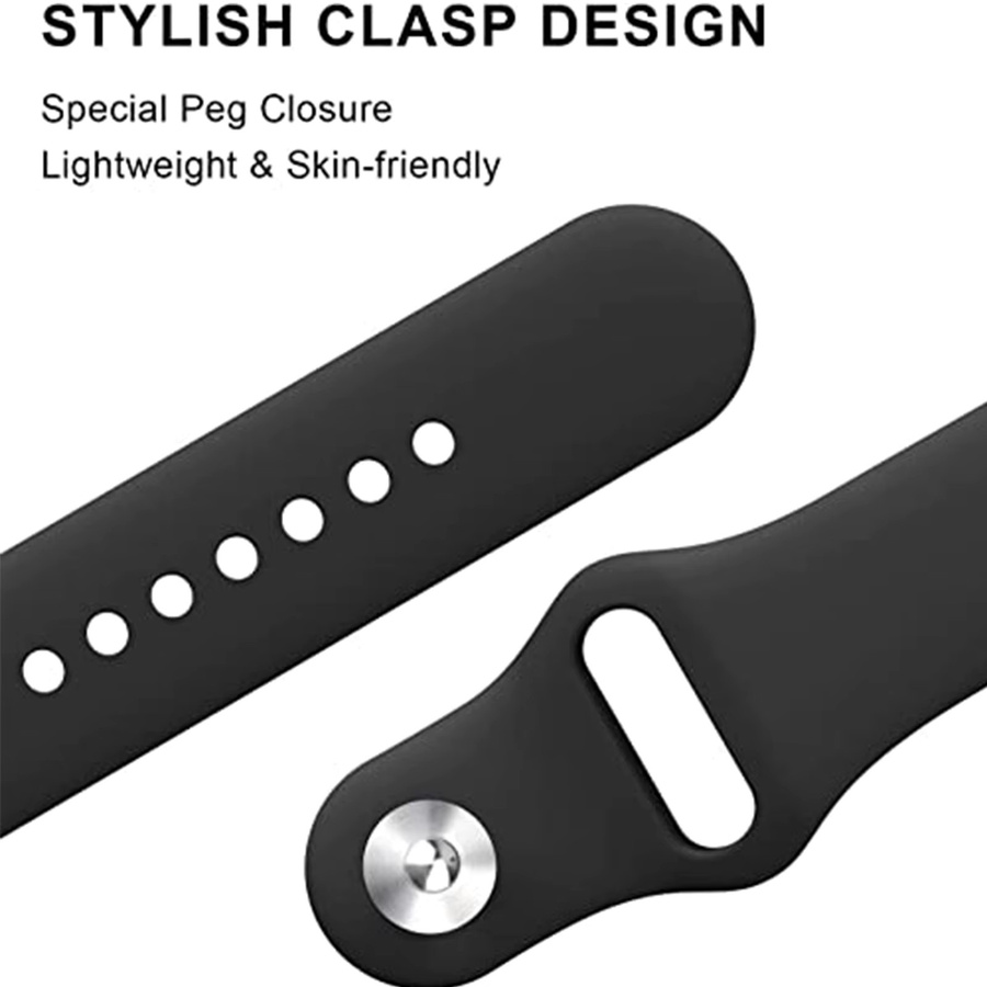 KILPILLS Uhrenarmband Silikon, Schwarz, Unisex - Bild 1