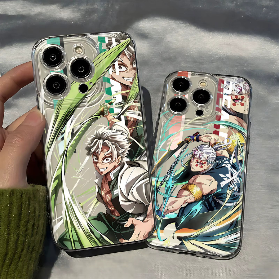 Handyhülle mit Anime Demon Slayer Design für Xiaomi Redmi Note Serie in Multicolour, weiche TPU-Hülle - Bild 3