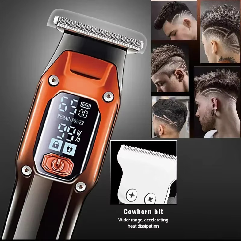 Kemei KM-658 Haarschneidemaschine, kabellos oder mit Kabel - Bild 2