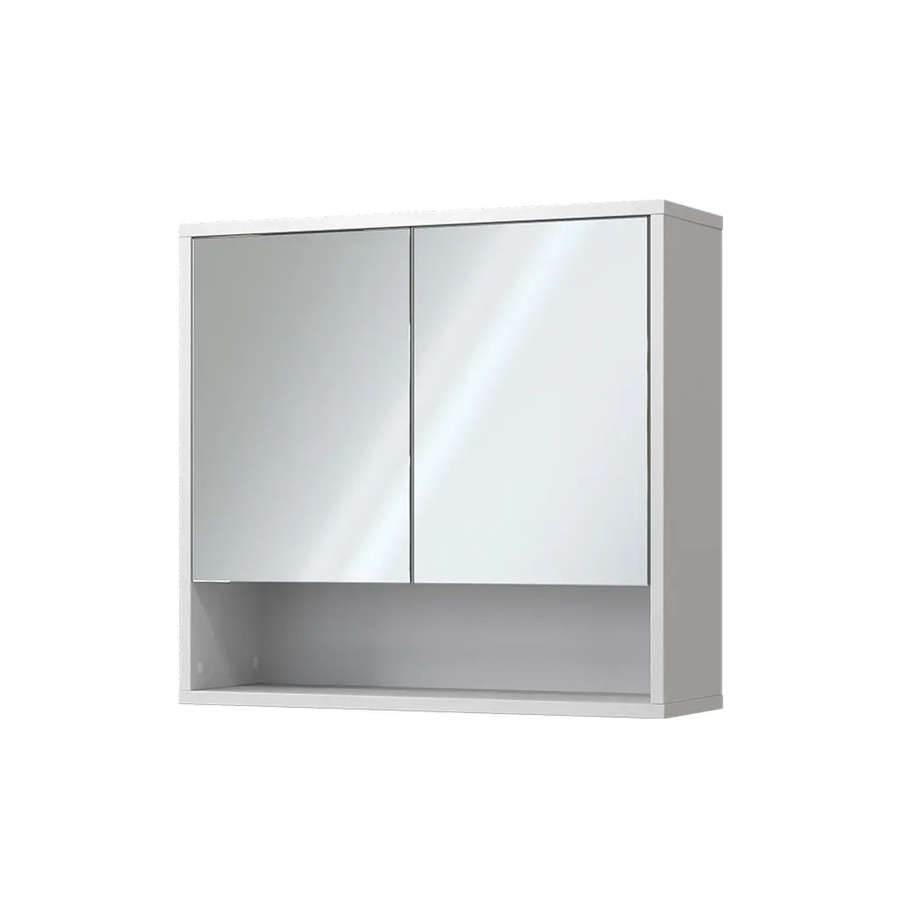 Vicco Bad-Spiegelschrank Eliza Weiß mit 2 Türen, B: 70 cm, H: 65 cm, T: 65 cm - Bild 3