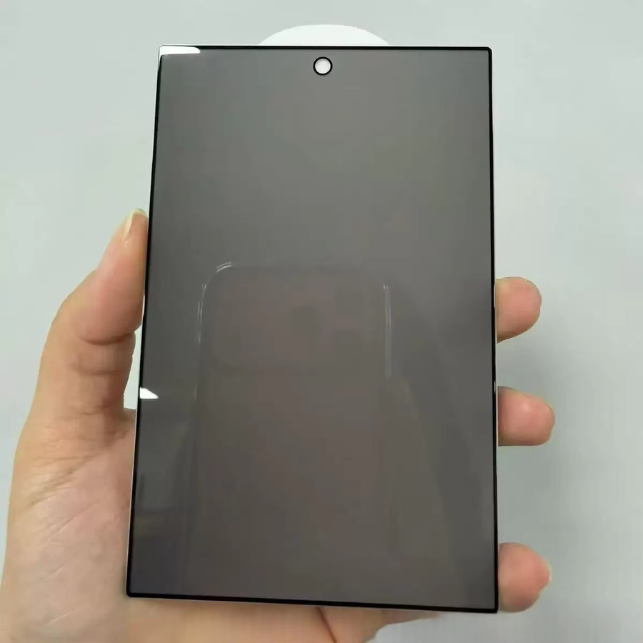2 Stück Samsung Galaxy Z Fold Privatsphäre-Schutzfolie aus gehärtetem Glas, Transparent/Matt, Displayschutzfolie für externe Displays - Bild 2
