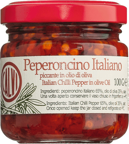 Calvi Pikante Chilis in Olivenöl 100 g - Bild 1
