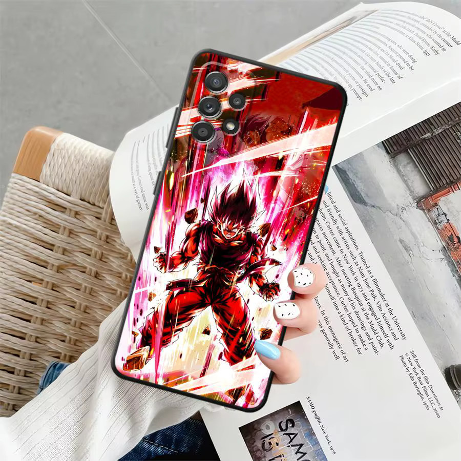 Handyhülle Dragon Ball Goku für Samsung Galaxy A-Serie in Schwarz und Multicolour - Bild 4