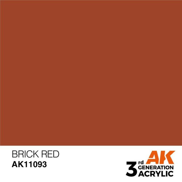 AK Interactive Brick Red, Rot, 17ml - Bild 1