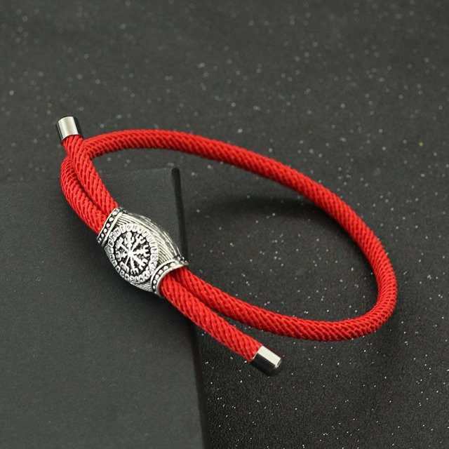 Rui Di Armband, Edelstahl, rot, Herren - Bild 1