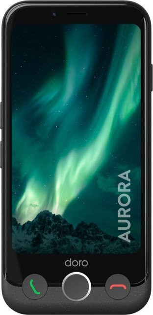 Doro Aurora A30 Senioren-Smartphone in Graphit mit 128GB Speicher, 6,1 Zoll Display und 4G/LTE - Bild 1